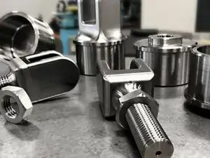 Titanium parts