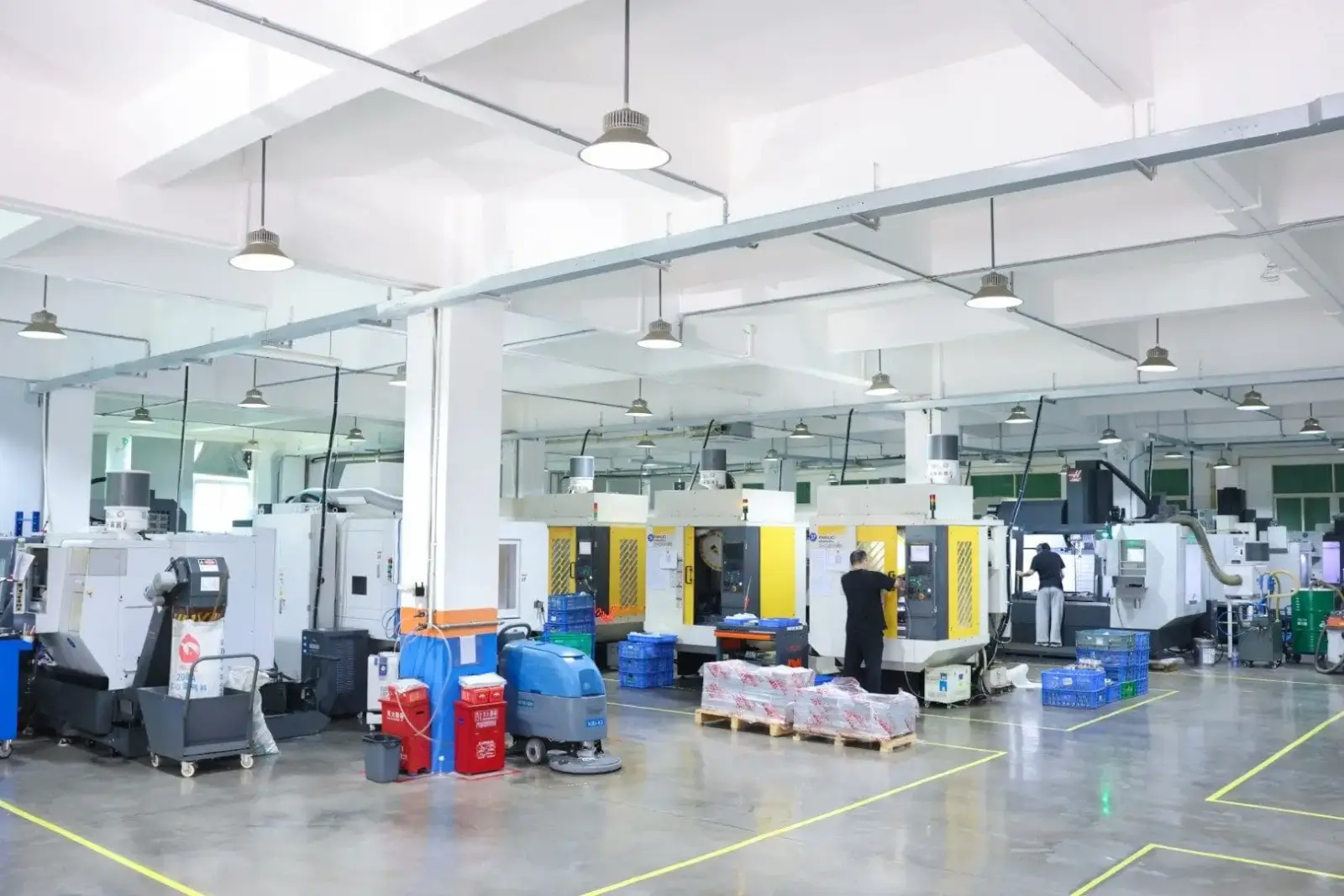 KIXENER CNC milling workshop