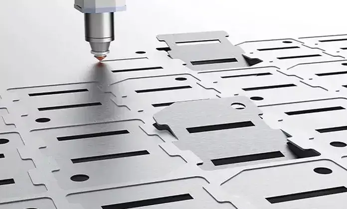 Nd YAG laser cutting